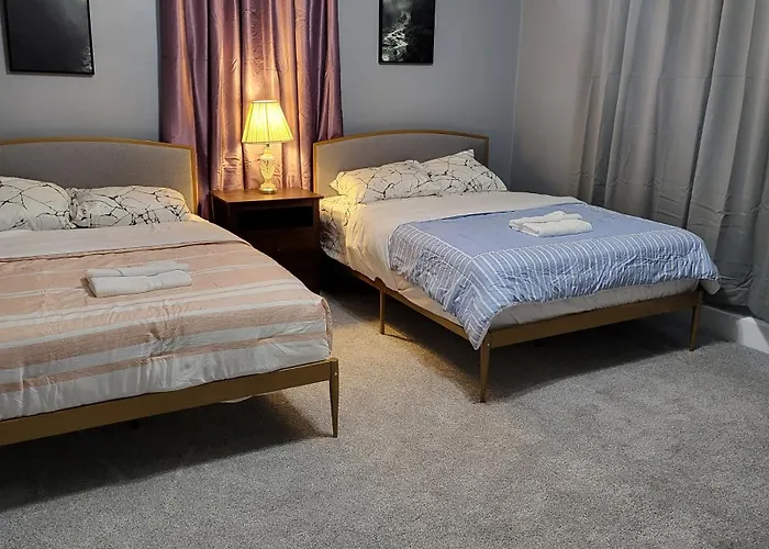 Habitación en casa particular Guest With Two Double Beds In Oh, Airport Location Columbus